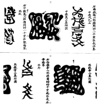 道教符图的三大类：天象符、地理符、人体符